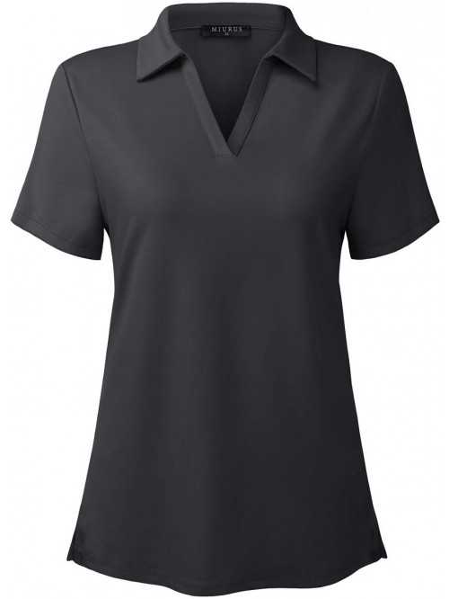 Golf Shirt Polo V-Neck Sports Tops for Women UPF 5...