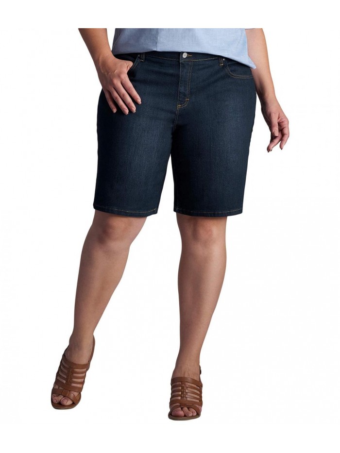 Women's Plus Size Relaxed-Fit Bermuda Short 