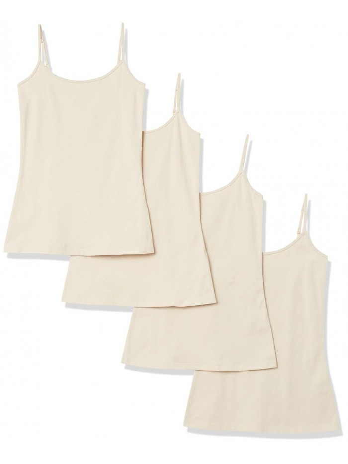 Women's Slim-Fit Camisole, Pack of 4  