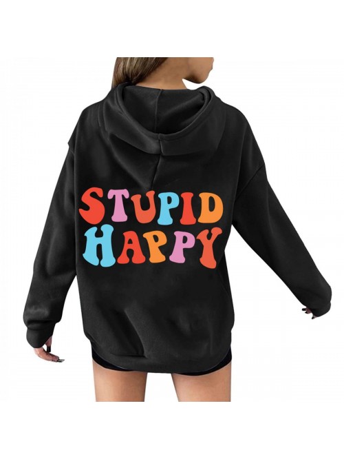 Cute Hoodies Casual Long Sleeve Fashion Letter Pri...