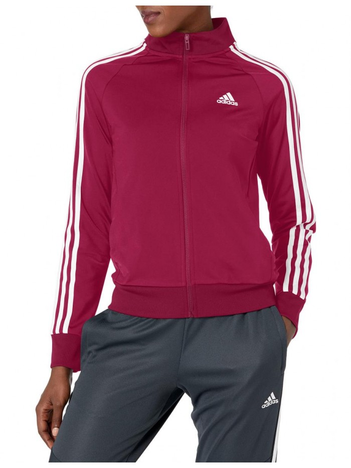 Women's Essentials Warm-up Slim 3-Stripes Track Top 