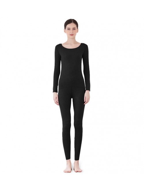 Women's German Velvet Seamless Thermal Underwear L...