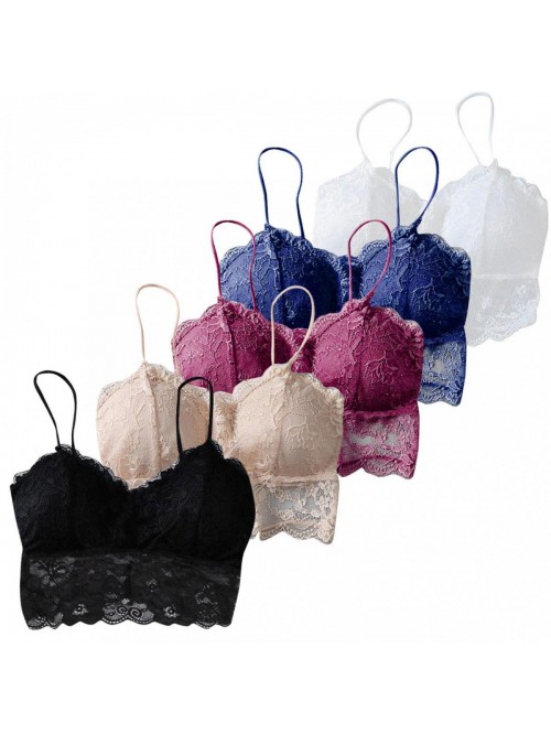 Lace Bralette for Women Lace Bralette Padded Lace ...